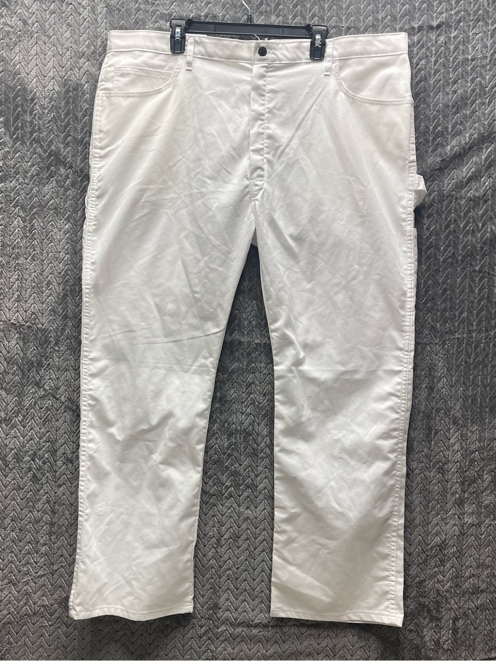 Genuine Dickies Painter Pants 44x32 NWT White Relaxed Fit Flex Utility Work